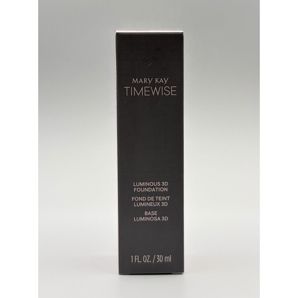 Mary Kay TimeWise Luminous 3D Foundation Ivory W 120 Normal to Dry Skin 1oz NIB